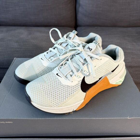 Nike Other - Nike Metcon 7 Light Silver Desert Ochre Training Shoes CZ8281-003 Men's Size 9